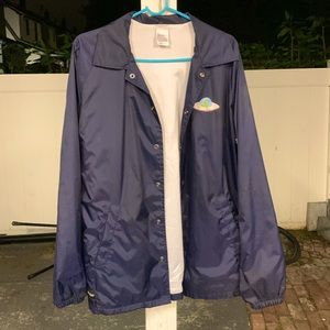 Navy Same Shit Different Day RIPNDIP Coach’s Jacket